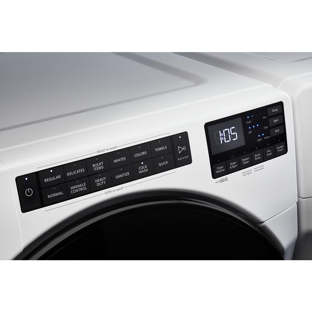 Whirlpool 5.0 Cu. Ft. Front Load Washer with Quick Wash Cycle - White