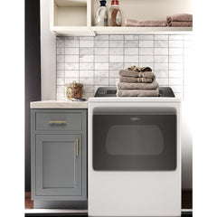 Whirlpool 7.4 Cu. ft. Electric Dryer with AccuDry System -White