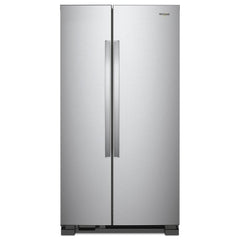 Whirlpool 36-inch Wide Side-by-Side Refrigerator - 25 cu. ft. - Stainless Steel