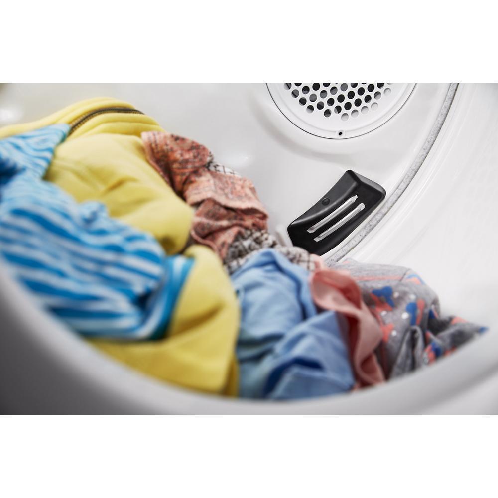 Whirlpool 27" Gas Stacked Washer and Laundry Center with Dual Action Agitator and AutoDry Drying System - White