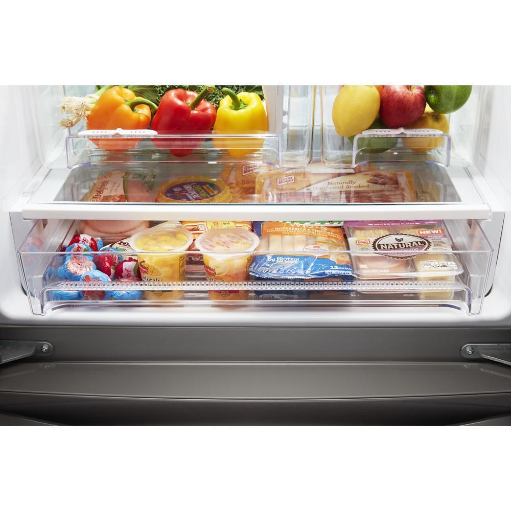 Whirlpool 30-inch Wide French Door Refrigerator - 20 cu. ft. - Stainless Steel