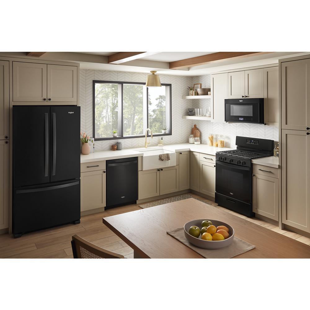 Whirlpool 5.1 Cu. Ft. Freestanding Gas Range with Broiler Drawer - Black