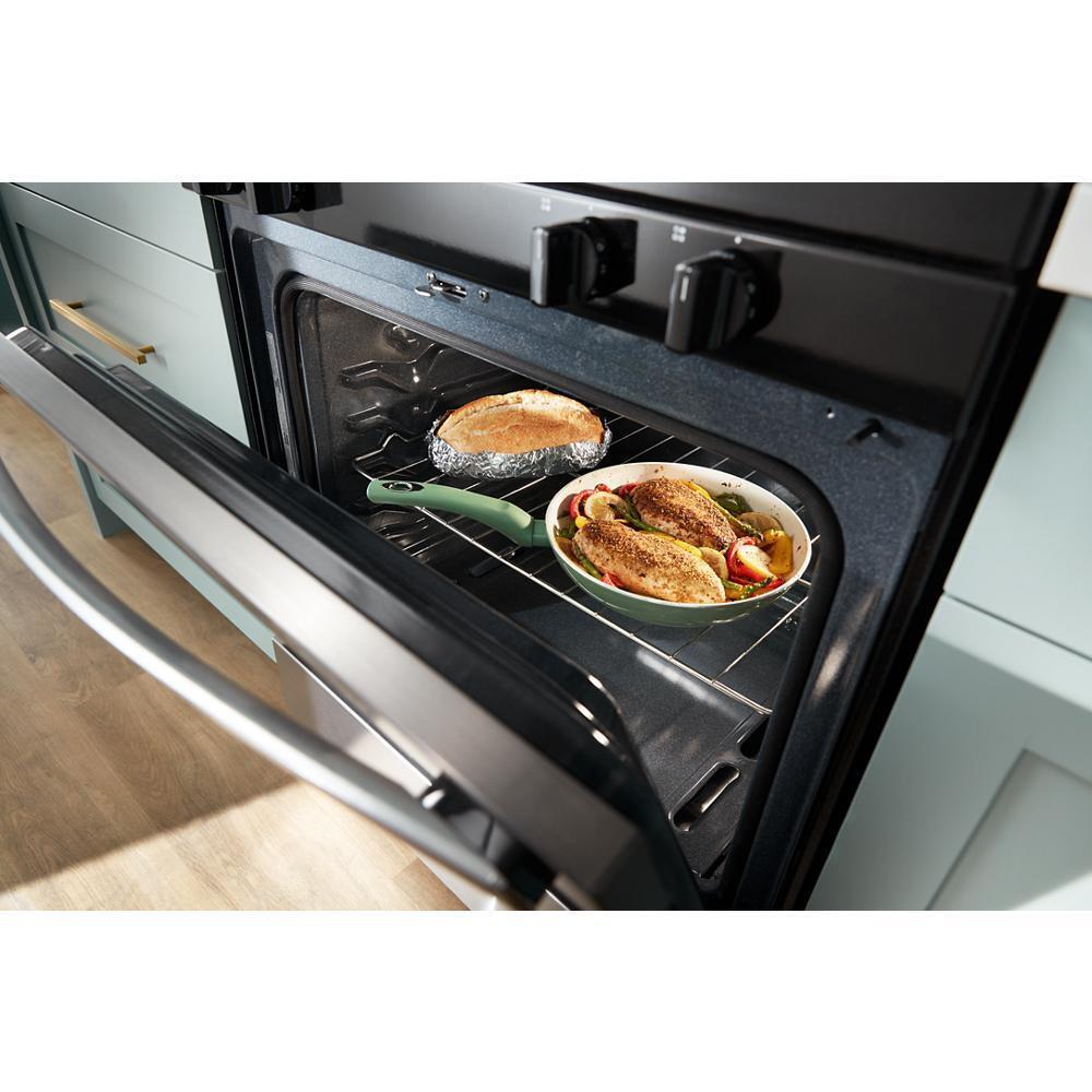 Whirlpool 5.0 Cu. Ft. Gas Range with Self-Cleaning Oven - Black