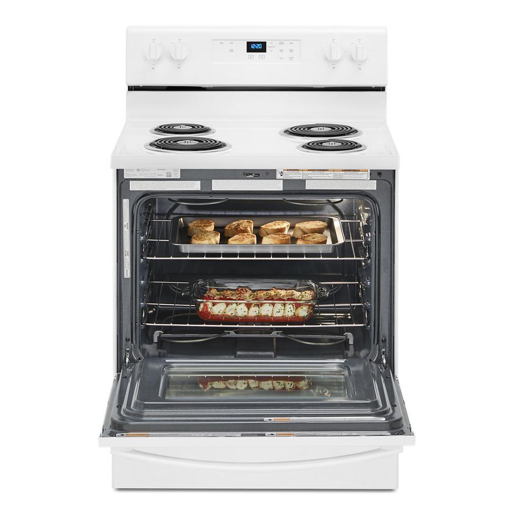 Whirlpool 4.8 Cu. Ft. Freestanding Electric Range Oven - White