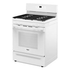 Whirlpool 5.0 Cu. Ft. Gas Range with Self-Cleaning Oven - White