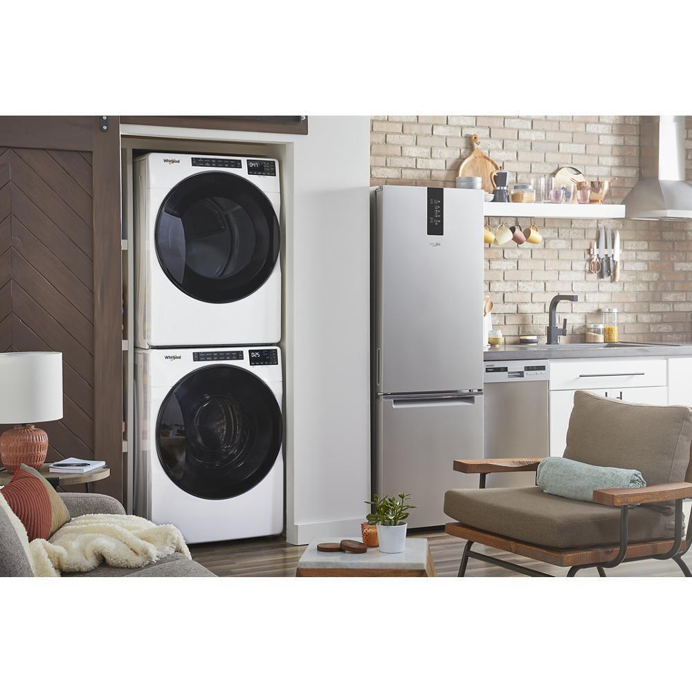 Whirlpool 5.0 Cu. Ft. Front Load Washer with Quick Wash Cycle - White