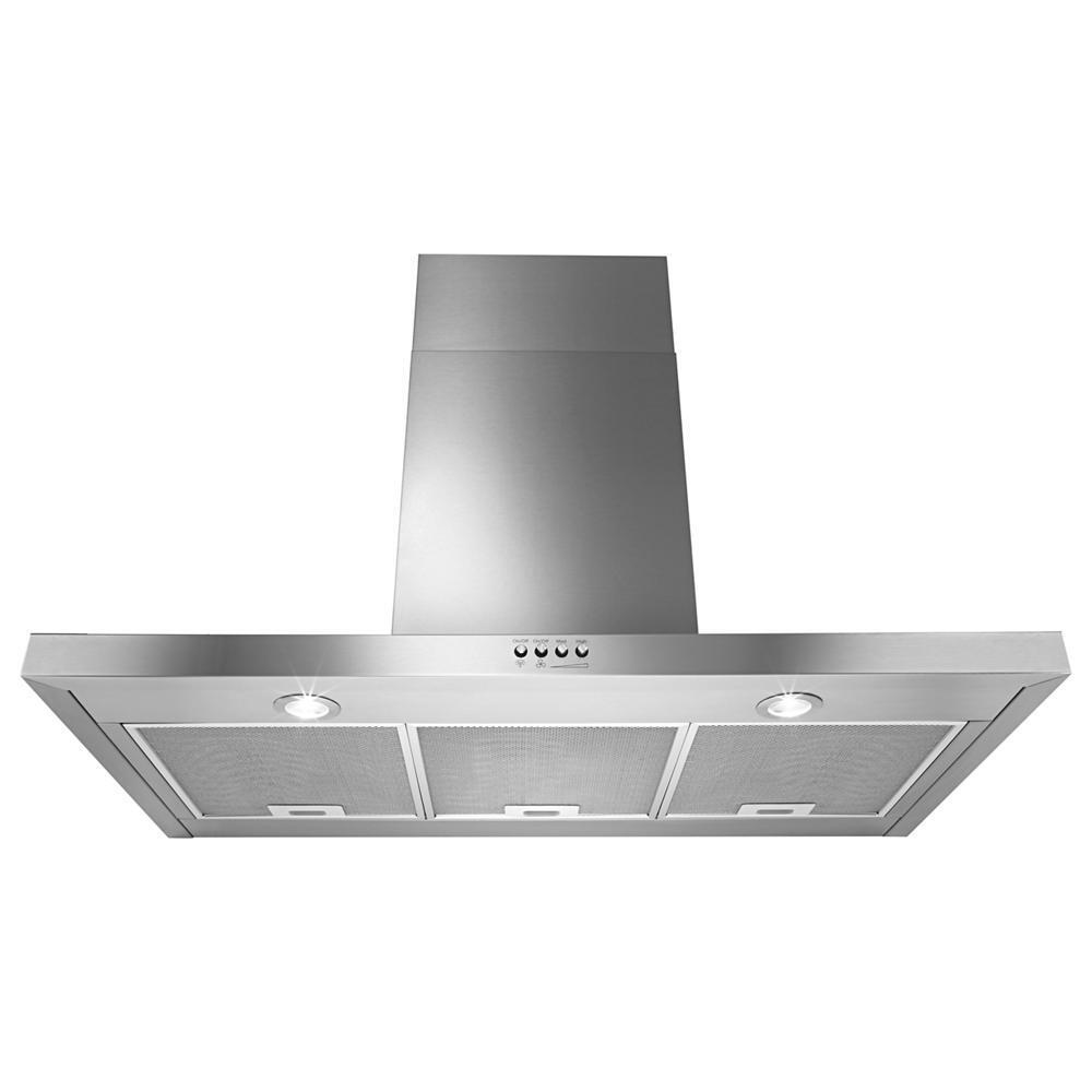 Whirlpool 36 in. Steel Wall Mount Flat Range Hood - Stainless Steel