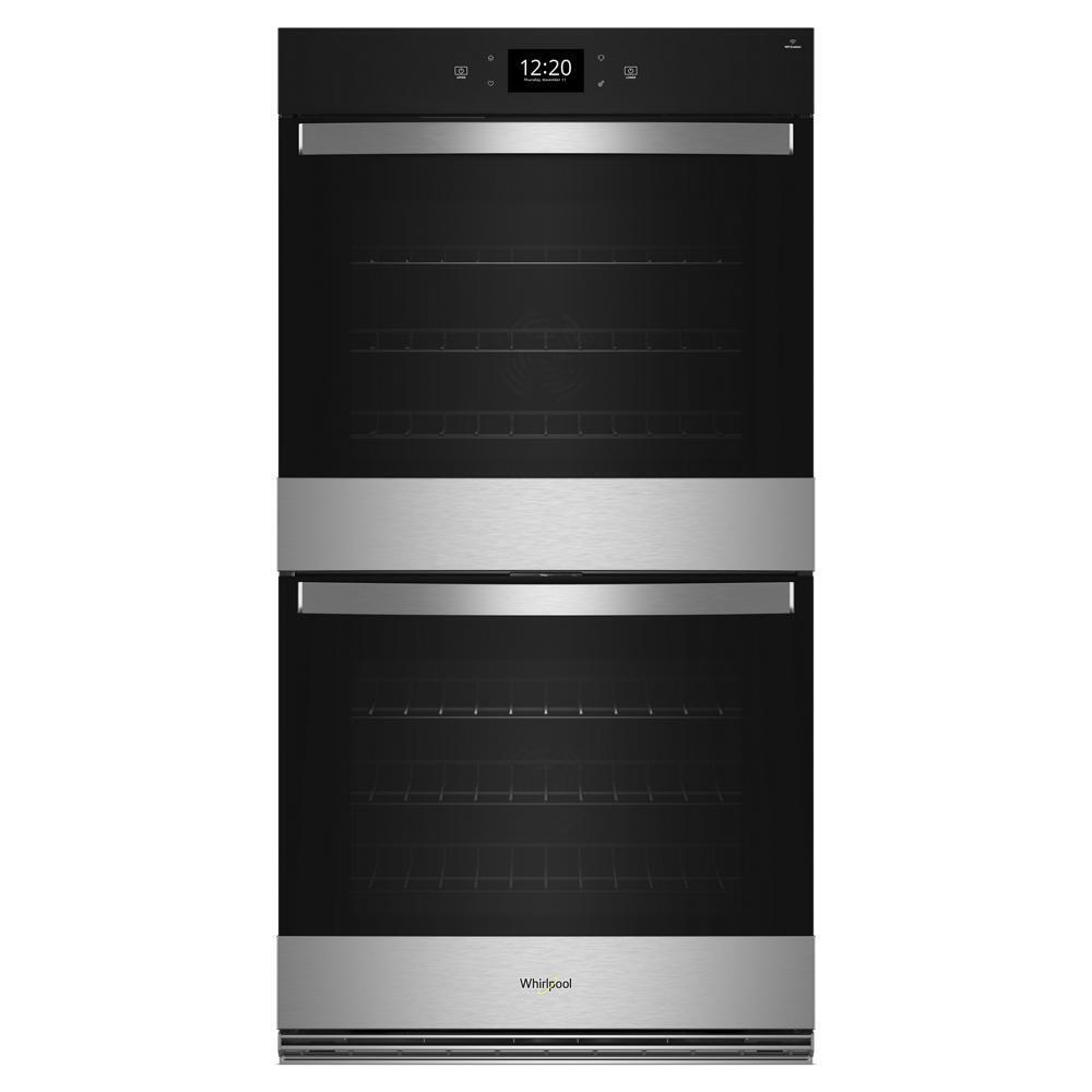 Whirlpool 10.0 Cu. Ft. Double Smart Wall Oven with Air Fry - Stainless Steel