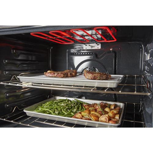 Whirlpool 5.0 Cu. Ft. Single Wall Oven with Air Fry When Connected - Stainless Steel