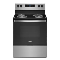 Whirlpool 4.8 Cu. Ft. Electric Range with Self-Cleaning Oven - Stainless Steel