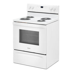 Whirlpool 4.8 Cu. Ft. Electric Range with Self-Cleaning Oven - White