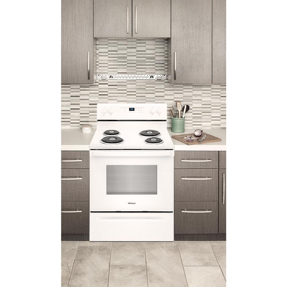 Whirlpool 4.8 Cu. Ft. Freestanding Electric Range Oven - White