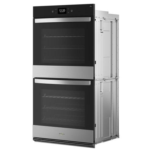 Whirlpool 10.0 Cu. Ft. Double Smart Wall Oven with Air Fry - Stainless Steel