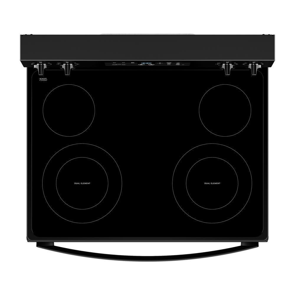 Whirlpool 30-inch Electric Range with No Preheat Mode - Black