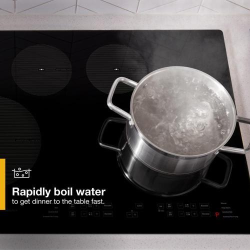 Whirlpool 30 in. Smooth Surface Induction Cooktop with 4 Elements - Black