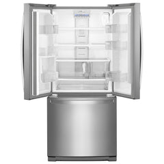 Whirlpool 30-inch Wide French Door Refrigerator - 20 cu. ft. - Stainless Steel