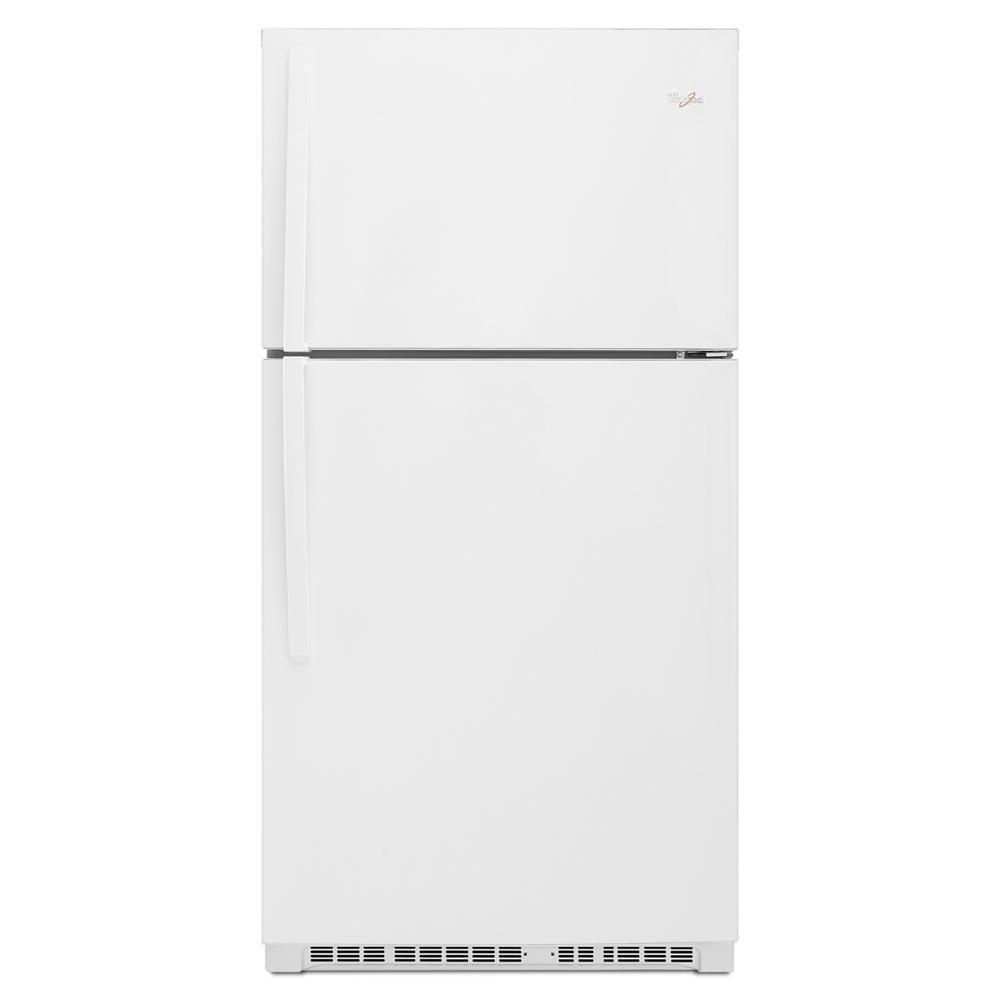 Whirlpool 33-inch Wide Top Freezer Refrigerator - 21 cu. ft. - White