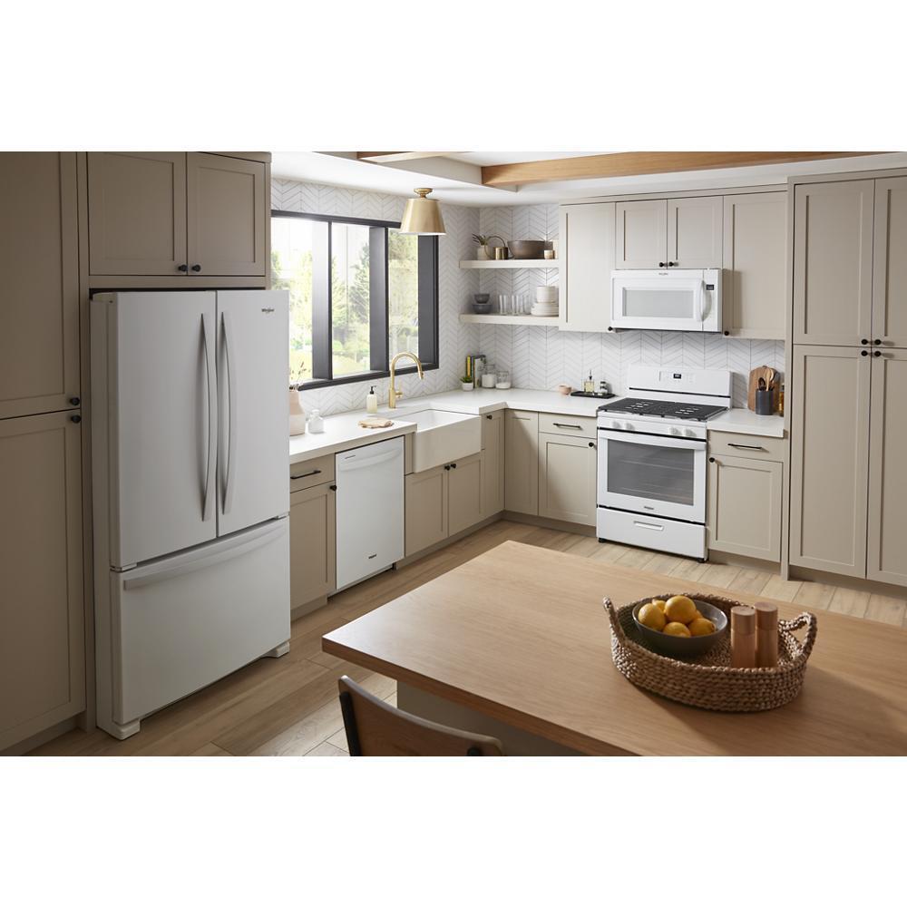 Whirlpool 5.1 Cu. Ft. Freestanding Gas Range with Broiler Drawer - White