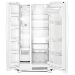 Whirlpool 33-inch Wide Side-by-Side Refrigerator - 22 cu. ft. - White