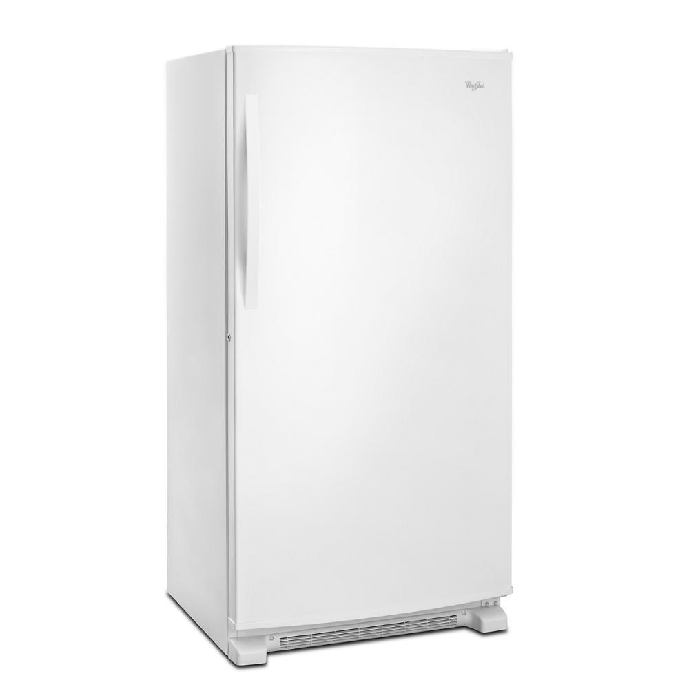 Whirlpool 20 cu. ft. Upright Freezer with Temperature Alarm - White