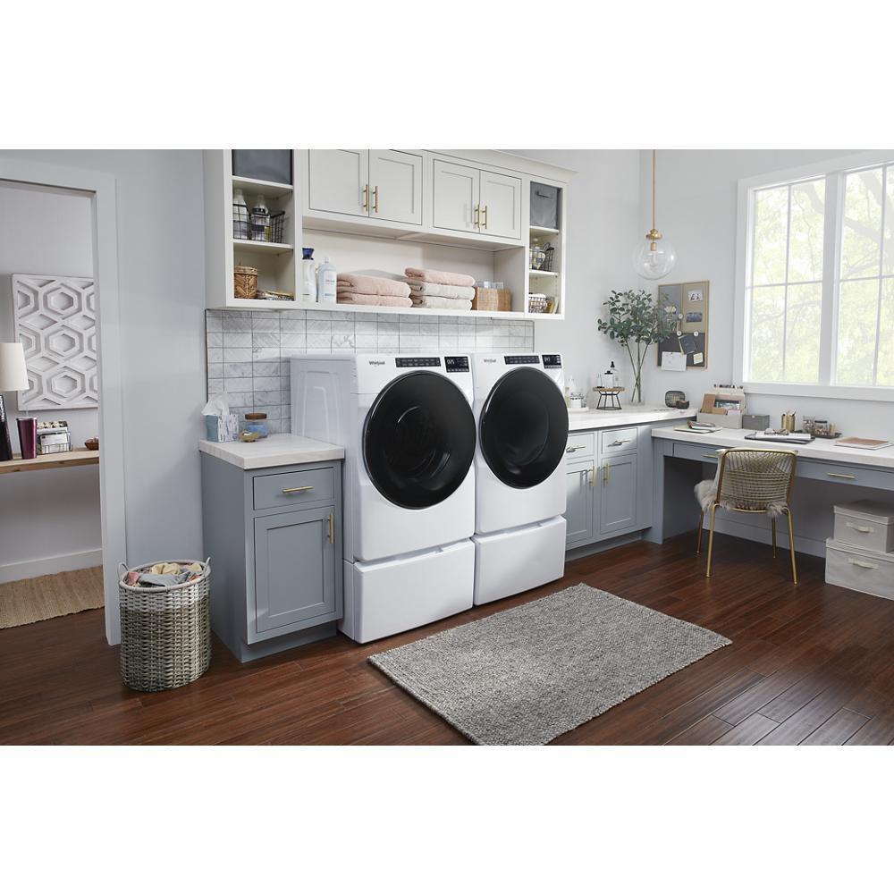 Whirlpool 5.0 Cu. Ft. Front Load Washer with Quick Wash Cycle - White