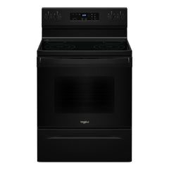 Whirlpool 30-inch Electric Range with No Preheat Mode - Black