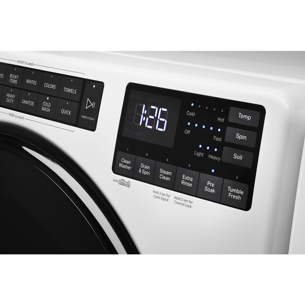 Whirlpool 5.0 Cu. Ft. Front Load Washer with Quick Wash Cycle - White