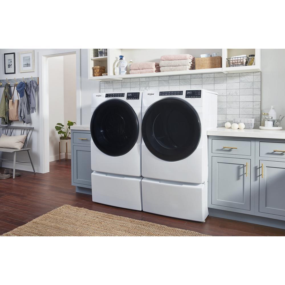 Whirlpool 5.0 Cu. Ft. Front Load Washer with Quick Wash Cycle - White