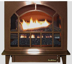 Buck Stove 20.5" Hepplewhite II Steel Freestanding Vent-Free Gas Stove with Log Set