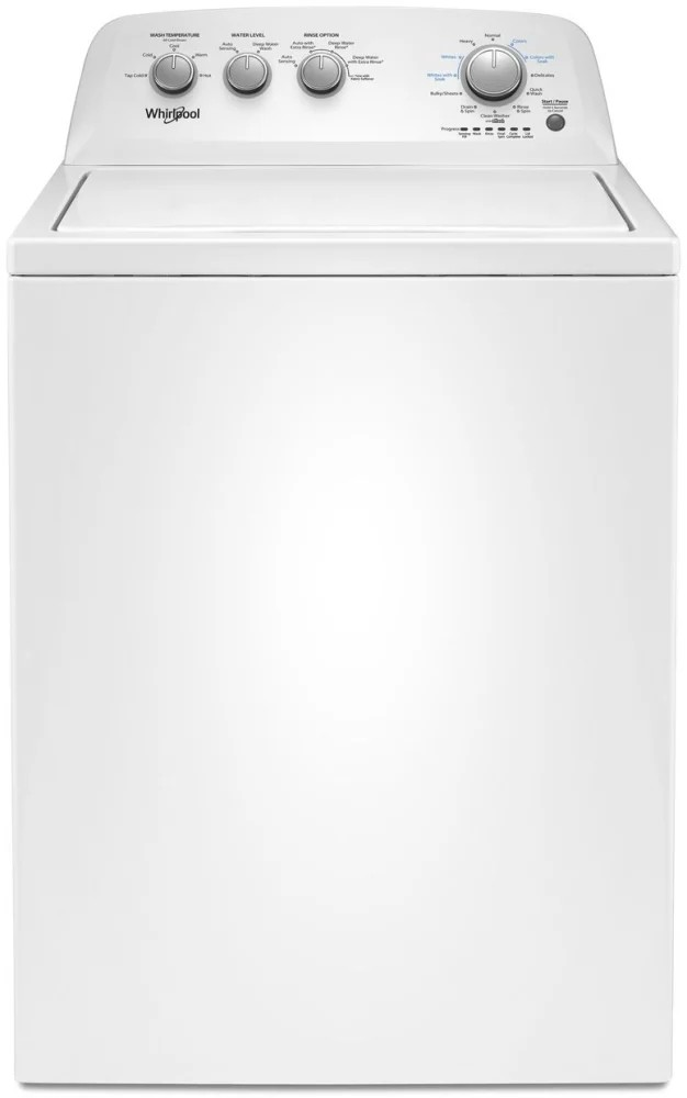 3.8 cu. ft. White Top Load Washing Machine with Soaking Cycles