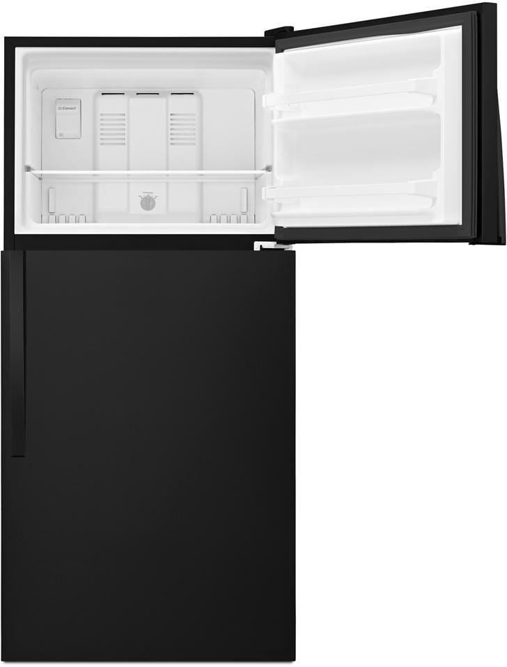 Whirlpool 30-inch Wide Top Freezer Refrigerator - 18 cu. ft. - Black