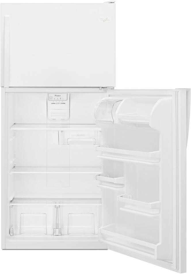 Whirlpool 30-inch Wide Top Freezer Refrigerator - 18 cu. ft. - White