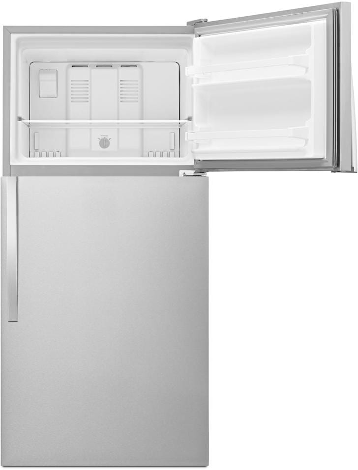 Whirlpool 18 Cu. Ft. Top Freezer Refrigerator - Stainless Steel