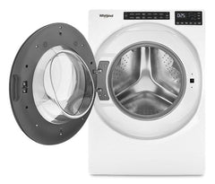 Whirlpool 5.0 Cu. Ft. Front Load Washer with Quick Wash Cycle - White