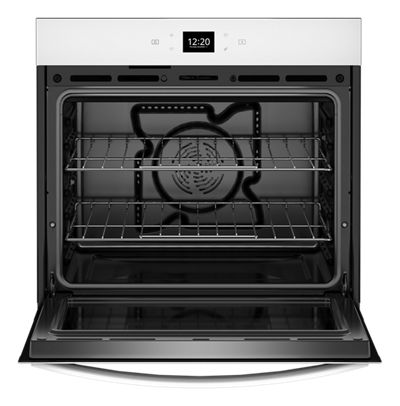 Whirlpool 5.0 Cu. Ft. Single Wall Oven with Air Fry When Connected - White