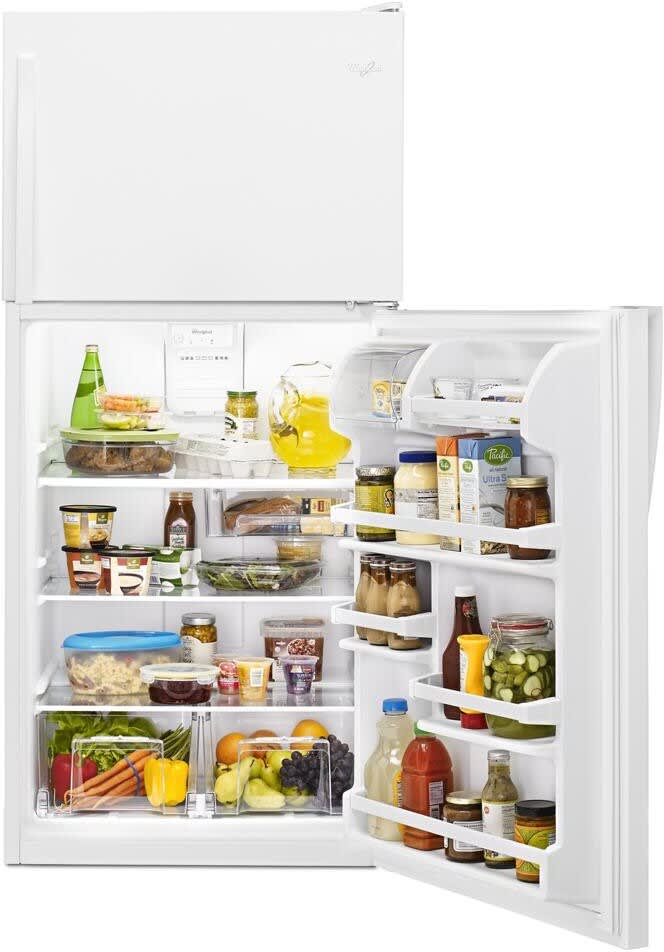 Whirlpool 30-inch Wide Top Freezer Refrigerator - 18 cu. ft. - White