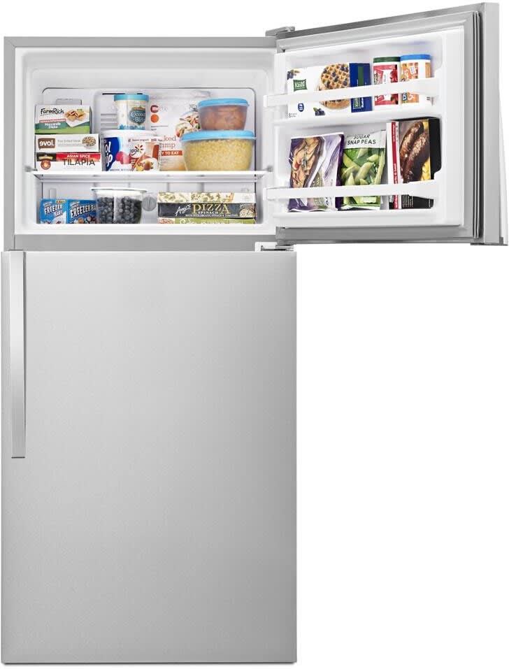 Whirlpool 18 Cu. Ft. Top Freezer Refrigerator - Stainless Steel