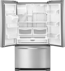 Whirlpool 25 Cu. Ft. French Door Refrigerator with Water Dispenser in Fingerprint-Resistant - Stainless Steel