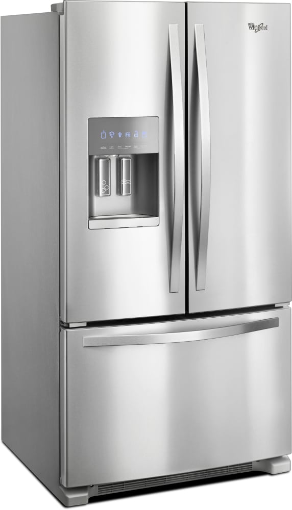 Whirlpool 25 Cu. Ft. French Door Refrigerator with Water Dispenser in Fingerprint-Resistant - Stainless Steel