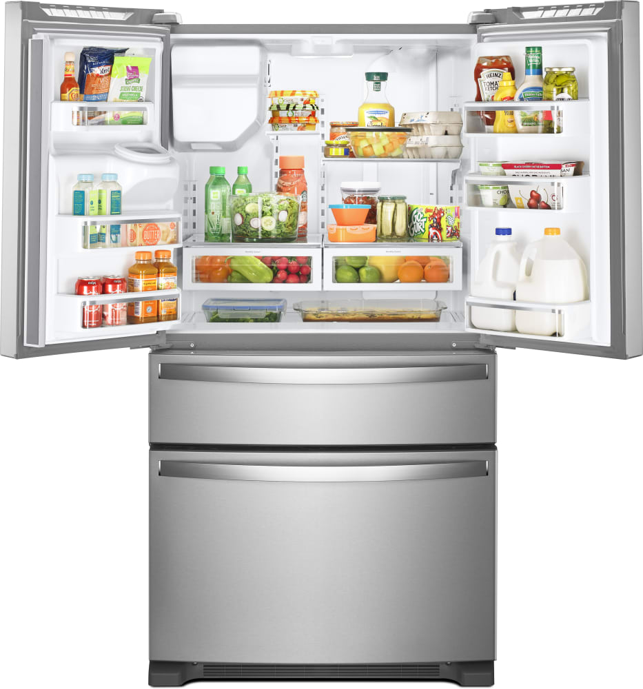 Whirlpool 25 Cu. Ft. French Door Refrigerator in Fingerprint Resistant - Stainless Steel