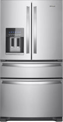 Whirlpool 25 Cu. Ft. French Door Refrigerator in Fingerprint Resistant - Stainless Steel