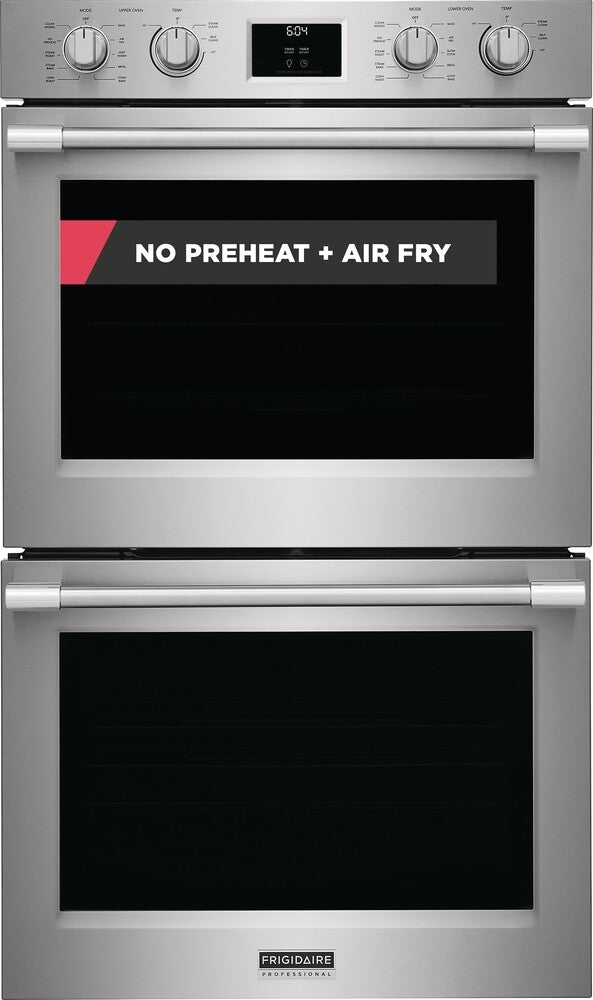 Frigidaire Professional 6-Piece Kitchen Appliance Package –  Refrigerator Column,  Freezer Column, Induction Cooktop,  Fully Integrated Dishwasher, Double Electric Wall Oven & Under-Cabinet Range Hood in Stainless Steel