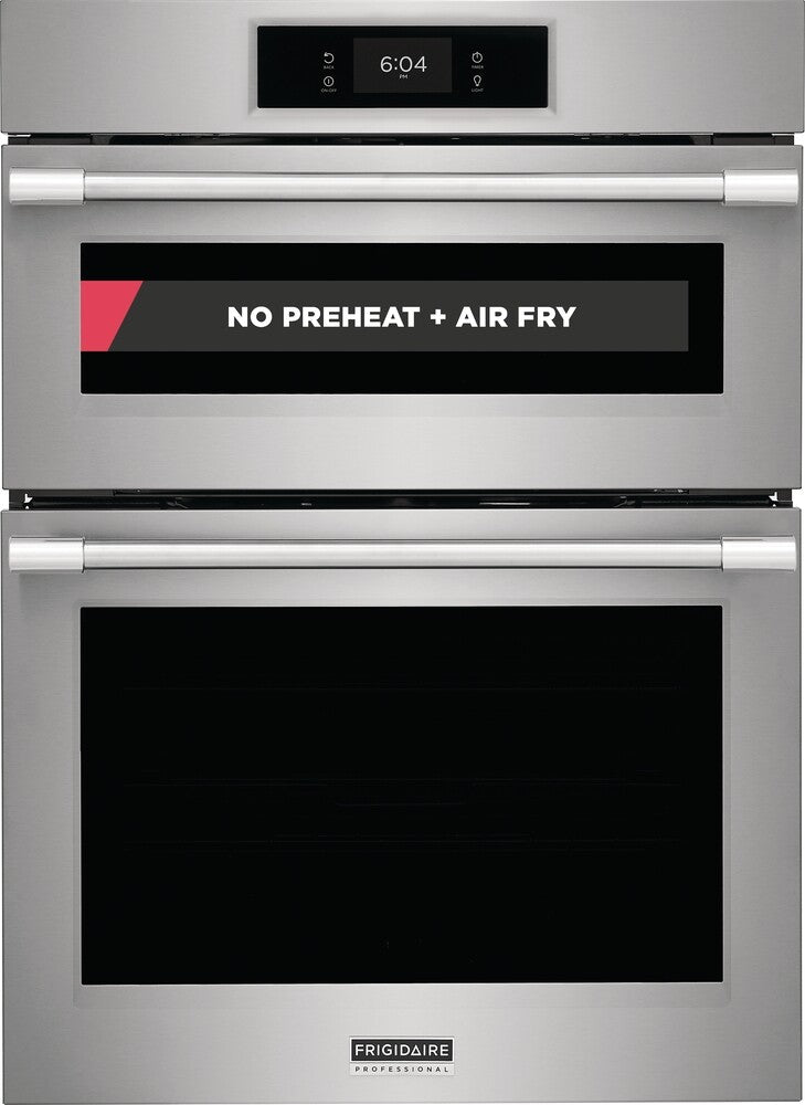 Frigidaire Professional 5-Piece Kitchen Appliance Package – Counter-Depth French Door Refrigerator, Induction Cooktop,  Fully Integrated Dishwasher, Combination Electric Wall Oven & Under-Cabinet Range Hood in Stainless Steel