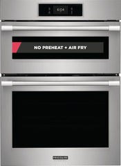 Frigidaire Professional 5-Piece Kitchen Appliance Package – Counter-Depth French Door Refrigerator, Induction Cooktop,  Fully Integrated Dishwasher, Combination Electric Wall Oven & Under-Cabinet Range Hood in Stainless Steel