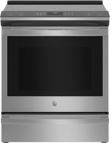 4 Piece Kitchen Appliances Package with French Door Refrigerator, Induction Range, Dishwasher and Over the Range Microwave in Stainless Steel