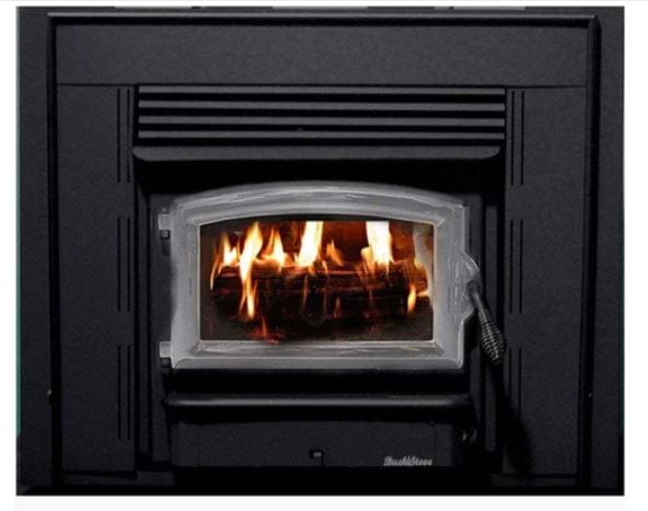 Buck Stove 20" Model ZC21 Zero Clearance Non-Catalytic Wood Burning Stove with Door and Blower