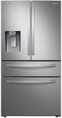 Samsung 5-Piece Kitchen Appliance Package – 4-Door Smart Refrigerator, Induction Cooktop, Combination Electric Wall Oven,  Fully Integrated Smart Dishwasher & Smart Over-the-Range Microwave in Stainless Steel