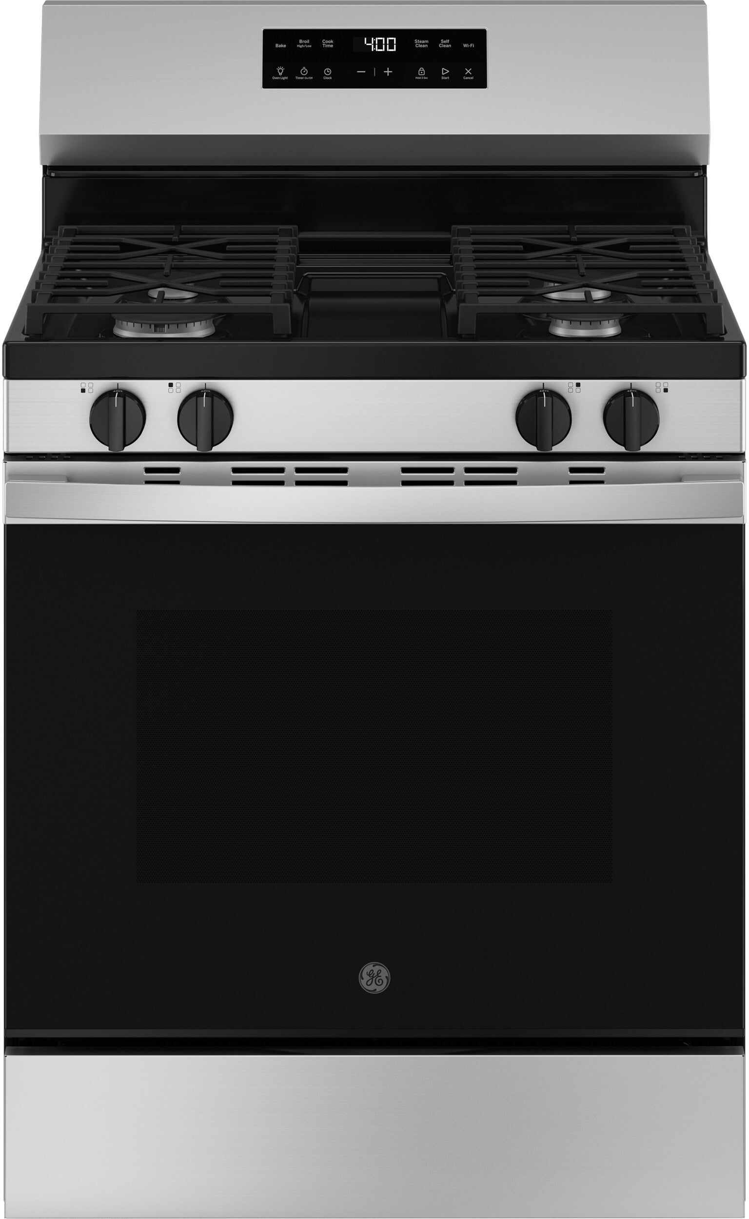 4 Piece Kitchen Appliances Package with Top Freezer Refrigerator, Gas Range and Dishwasher in Stainless Steel