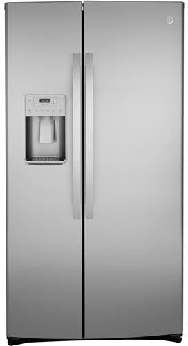 4 Piece Kitchen Appliances Package with Side-by-Side Refrigerator, Gas Range, Dishwasher and Over the Range Microwave in Stainless Steel