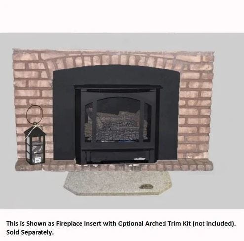 Buck Stove 26.5" Model T-33 Vent-Free Gas Stove with Legs and Blower